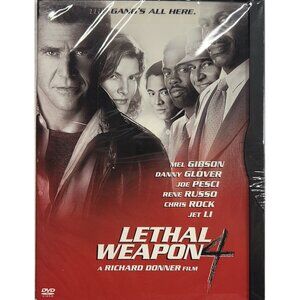 Lethal Weapon 4 (DVD, 1998) - New - Factory Sealed
